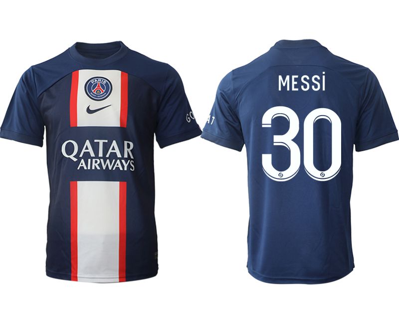 Men 2022-2023 Club Paris St German home aaa version blue #30 Soccer Jersey